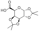 1-O,2-O:3-O,4-O-ジイソプロピリデン-α-D-ガラクトピラヌロン酸 化學(xué)構(gòu)造式