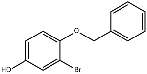 4-Benzyloxy-3-bromo-phenol Struktur