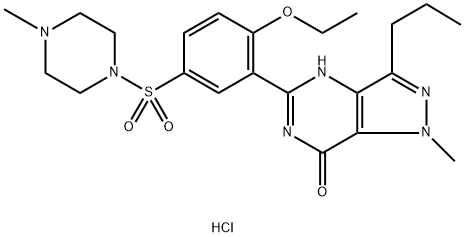 SILDENAFIL HYDROCHLORIDE Struktur