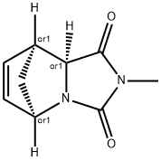 2-Azabicyclo[2.2.1]hept-5-ene-2,3-dicarboximide,N-methyl-,endo-(8CI) Struktur