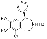 R(+)-SKF-81297 HYDROBROMIDE SELECTIVE D1  DOPAMINE Struktur