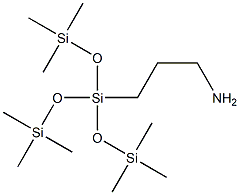 3-AMINOPROPYLTRIS(TRIMETHYLSILOXY)SILANE Struktur