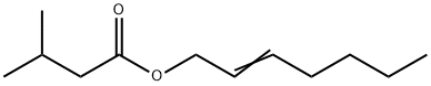 HEPT-2-EN-1-YLISOVALERATE Struktur