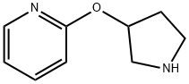 2-(PYRROLIDIN-3-YLOXY)-PYRIDINE Struktur