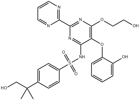 HYDROXY DESMETHYL BOSENTAN Struktur