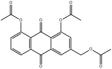 Triacetyl Aloe-emodin (Impurity A) Struktur