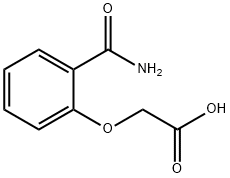 2-氨基甲酰苯氧乙酸, 25395-22-6, 結(jié)構(gòu)式