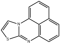 thiazolo(3,2-a)perimidine Struktur