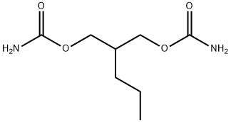 Dicarbamic acid 2-propyltrimethylene ester Struktur