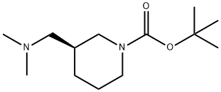 (S)-3-(Dimethylaminomethyl)-N-Boc-piperidine Struktur