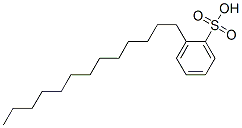 tridecylbenzenesulphonic acid Struktur