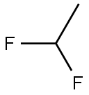 DIFLUOROETHANE Struktur