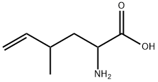 2-Amino-4-methyl-5-hexenoic acid Struktur