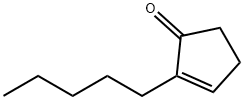 2-戊基-2-環(huán)戊烯-1-酮 結(jié)構(gòu)式