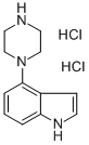 4-(1-PIPERAZINYL)-1H-INDOLE DIHYDROCHLORIDE Struktur