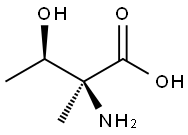 Threonine, 2-methyl- (9CI) Struktur