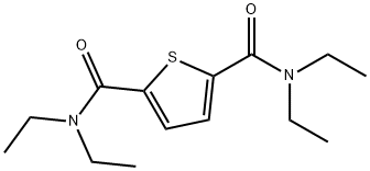 N,N,N',N'-Tetraethylthiophene-2,5-dicarboxaMide Struktur