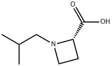 2-Azetidinecarboxylicacid,1-(2-methylpropyl)-,(2S)-(9CI) Struktur