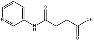 4-OXO-4-(3-PYRIDYLAMINO)BUTANOIC ACID Structure