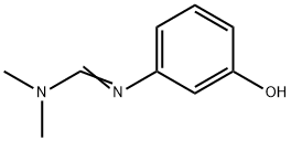 N'-(3-hydroxyphenyl)-N,N-dimethylformamidine  Struktur