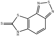 Thiazolo[5,4-e]-2,1,3-benzothiadiazole-7(6H)-thione (9CI) Struktur