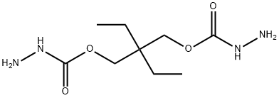 Dicarbazic acid 2,2-diethyltrimethylene ester Struktur