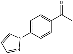 1-[4-(1H-PYRAZOL-1-YL)PHENYL]ETHANONE Struktur