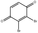 2,3-Dibromo-1,4-benzoquinone Struktur