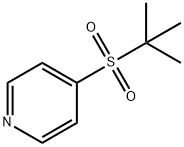 Pyridine, 4-[(1,1-dimethylethyl)sulfonyl]- (9CI) Struktur