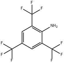 2,4,6-TRIS(TRIFLUOROMETHYL)ANILINE Struktur