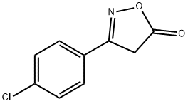 3-(4-CHLOROPHENYL)-5(4H)-ISOXAZOLONE Struktur