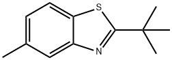 Benzothiazole, 2-(1,1-dimethylethyl)-5-methyl- (9CI) Struktur