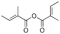 2-Butenoic acid, 2-Methyl-, anhydride Struktur