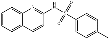 2-AMINOQUINOLINE-P-TOLUENESULFONAMIDE Struktur