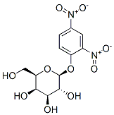 2',4'-dinitrophenyl-beta-galactopyranoside Struktur