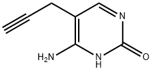 2(1H)-Pyrimidinone, 4-amino-5-(2-propynyl)- (9CI) Struktur