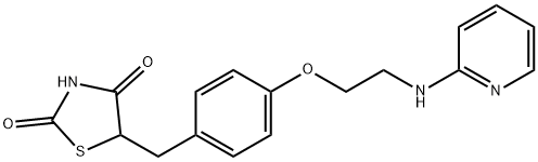 N-DESMETHYL ROSIGLITAZONE Struktur