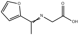 Glycine, N-[1-(2-furanyl)ethylidene]- (9CI) Struktur