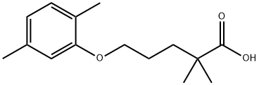 Gemfibrozil Struktur