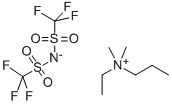 ETHYL-DIMETHYL-PROPYLAMMONIUM BIS(TRIFLUOROMETHYLSULFONYL)IMIDE Struktur