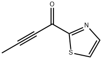 2-Butyn-1-one,  1-(2-thiazolyl)- Struktur