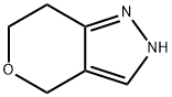 1,4,6,7-Tetrahydropyrano[4,3-c]pyrazole Struktur