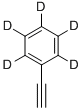 PHENYL-D5-ACETYLENE Struktur