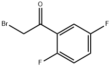 2,5-DIFLUOROPHENACYL BROMIDE Struktur