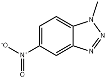 1-Methyl-5-nitro-1H-benzotriazole Struktur