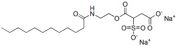 disodium 1-[2-[(1-oxododecyl)amino]ethyl] 2-sulphonatosuccinate