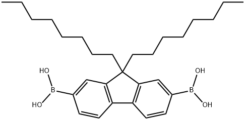 9 9-DIOCTYLFLUORENE-2 7-DIBORONIC ACID price.