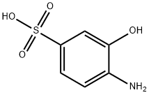 4-Amino-3-hydroxybenzenesulfonic acid Struktur