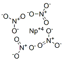 neptunium tetranitrate Struktur