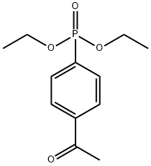 (4-ACETYL-PHENYL)-PHOSPHONIC ACID DIETHYL ESTER Struktur